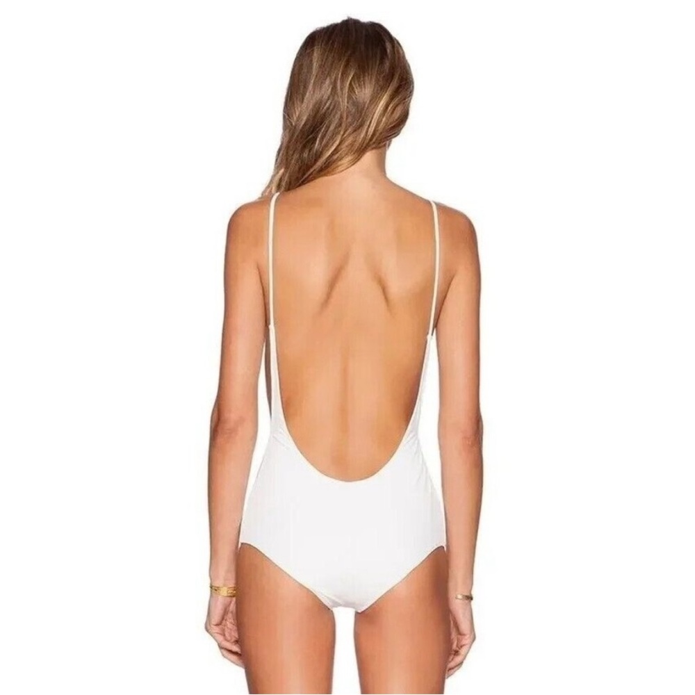🆕 Rachel Pally Honor Maillot in White - Picture 3 of 9